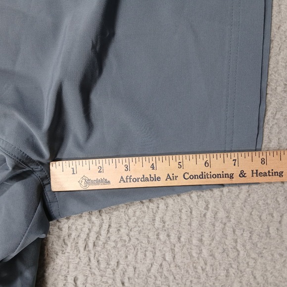 Athletic Works StretchTech Shorts Men's L Tall Gray Drawstring - Picture 8 of 9